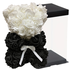 Rose Teddy | Foam Rose Bear 25 CM Rose Teddy | Foam Rose Bear 25 CM